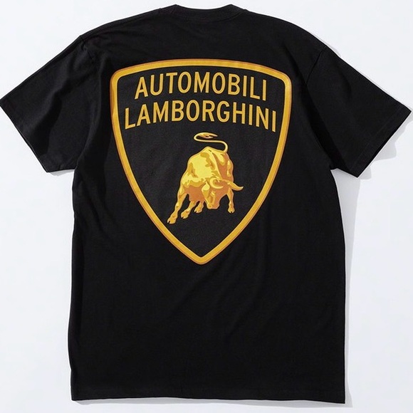 Supreme Other - Supreme Automobili Lamborghini Black Tee Size Medium